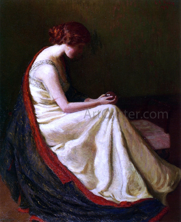  Lilla Cabot Perry The Chrystal Gazer - Art Print