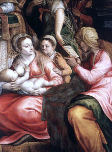  Michiel Van Coxcie The Circumcision of Christ (detail) - Art Print