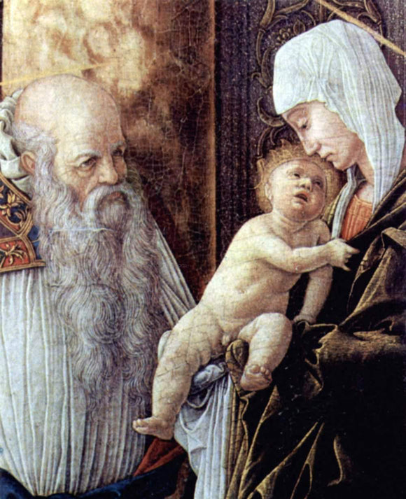  Andrea Mantegna The Circumsicion of Jesus, detail - Art Print
