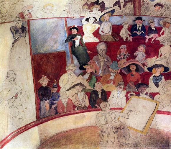  Jules Pascin The Circus - Art Print