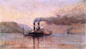  Alfred Thompson Bricher The City of Saint Paul, Dubuque - Art Print