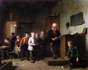  Theodore Bernardde Heuvel The Classroom - Art Print