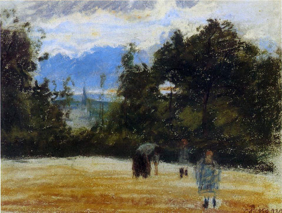  Camille Pissarro The Clearing - Art Print