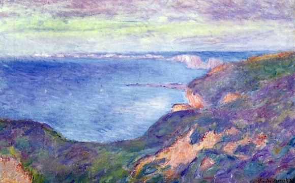  Claude Oscar Monet The Cliff near Dieppe - Art Print