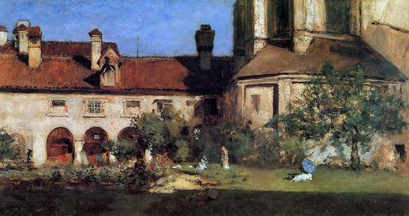  William Merritt Chase The Cloisters - Art Print