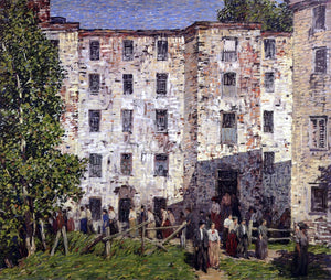  Robert Spencer The Closing Hour - Art Print