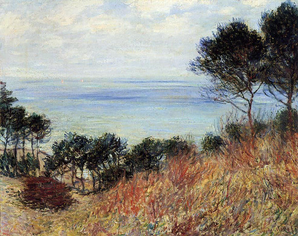  Claude Oscar Monet The Coast of Varengeville - Art Print