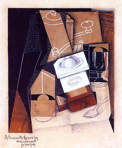  Juan Gris The Coffee Grinder - Art Print