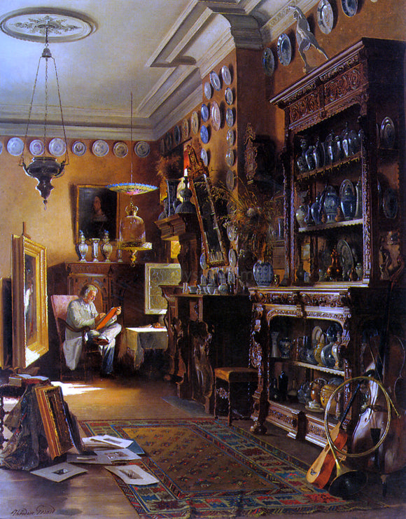  Theodore Gerard The Collectors Studio - Art Print