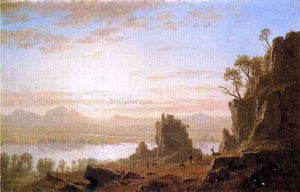  Albert Bierstadt The Columbia River, Oregon - Art Print