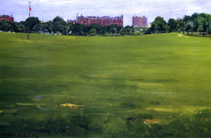  William Merritt Chase The Common, Central Park - Art Print