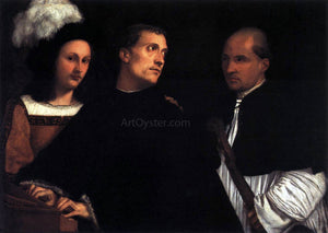  Titian The Concert - Art Print