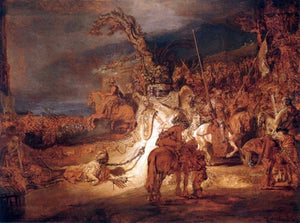  Rembrandt Van Rijn The Concert of the State - Art Print