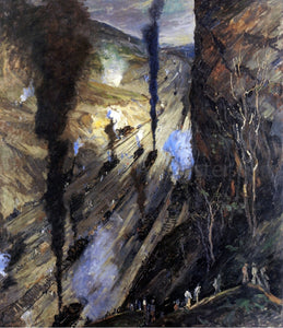  Jonas Lie The Conquerers (also known as Culebra Cut, Panama Canal) - Art Print