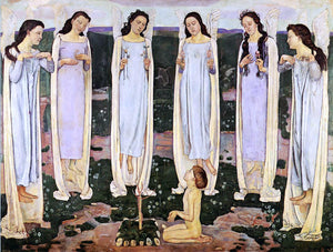  Ferdinand Hodler The Consecrated One - Art Print