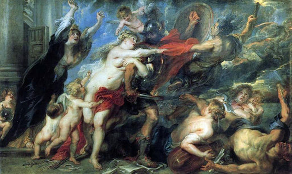  Peter Paul Rubens The Consequences of War - Art Print