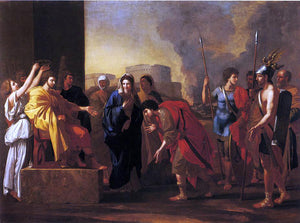  John Smibert The Continence of Scipio (after Nicholas Poussin) - Art Print