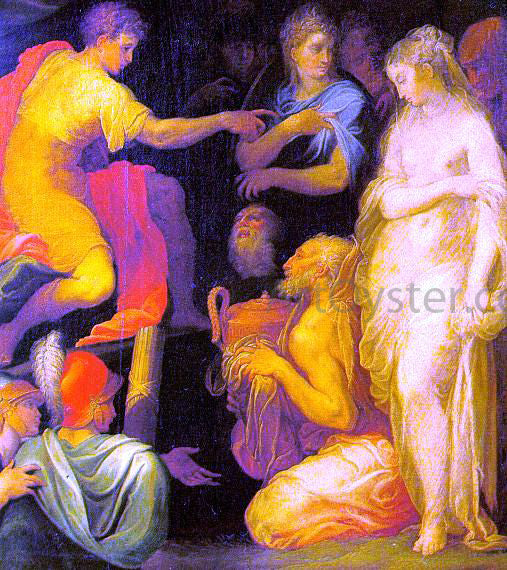  Niccolo dell' Abbate The Continence of Scipio - Art Print