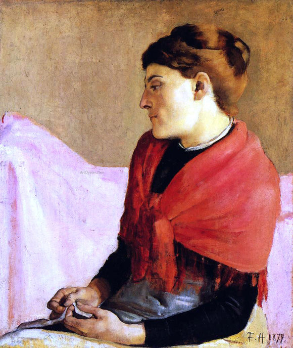  Ferdinand Hodler The Convalescent - Art Print
