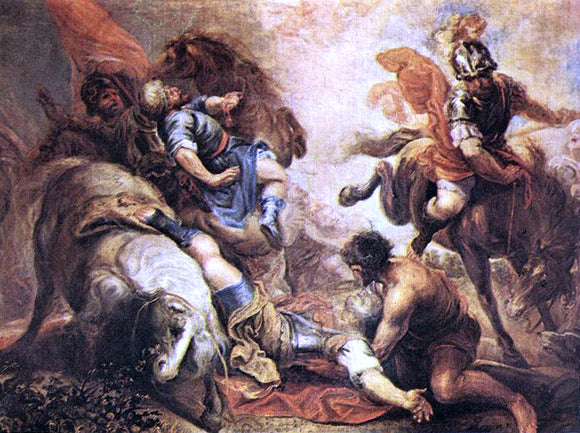  Juan Antonio Frias Y Escalante The Conversion of St Paul - Art Print