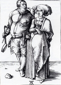  Albrecht Durer The Cook And His Wife - Art Print