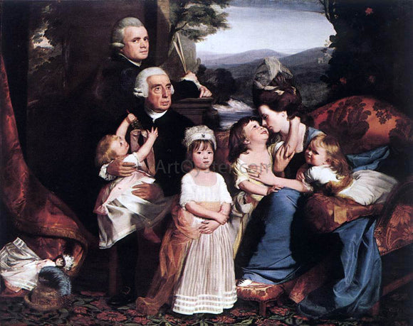  John Singleton Copley The Copley Family - Art Print