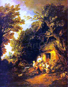  Thomas Gainsborough The Cottage Door - Art Print