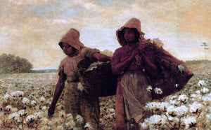  Winslow Homer The Cotton Pickers - Art Print