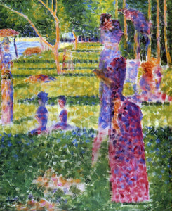  Georges Seurat The Couple - Art Print