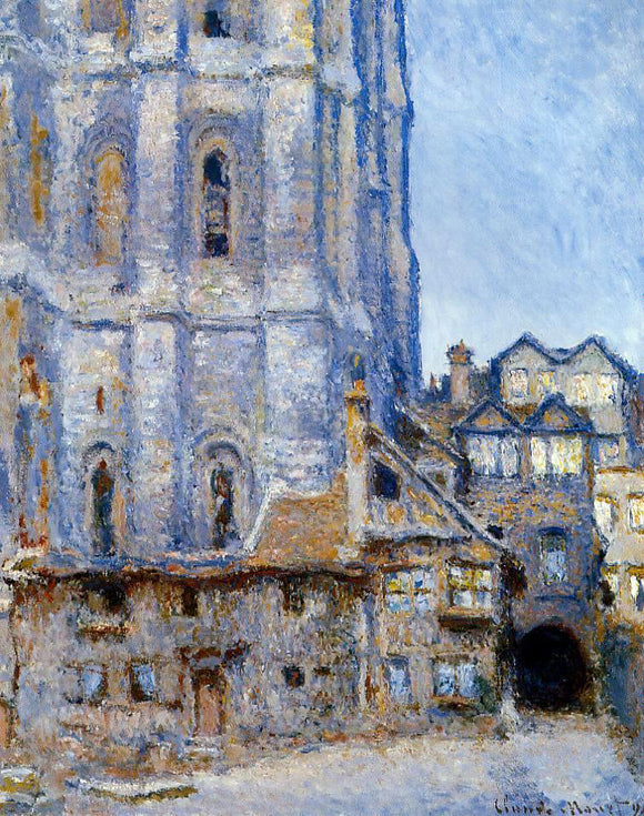  Claude Oscar Monet The Cour d'Albane - Art Print