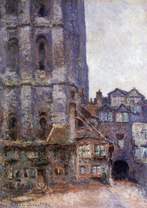  Claude Oscar Monet The Cour d'Albane, Grey Weather - Art Print