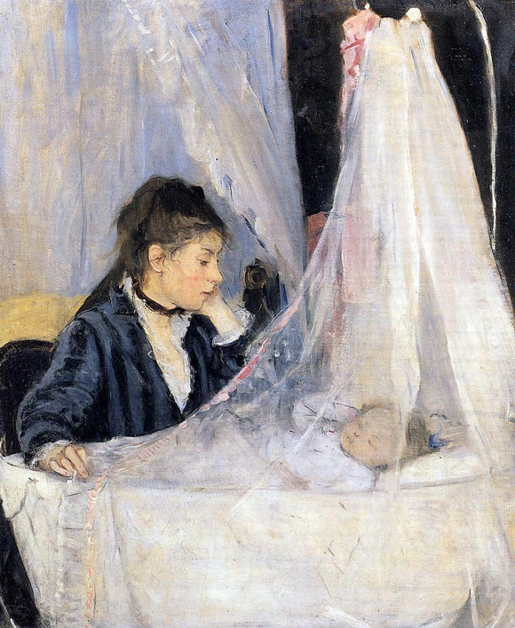  Berthe Morisot The Cradle - Art Print