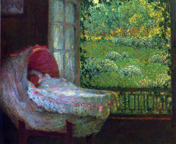  Henri Le Sidaner The Cradle - Art Print