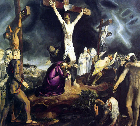  George Wesley Bellows The Crucifixion - Art Print