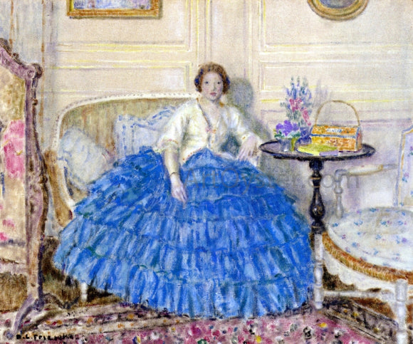  Frederick Carl Frieseke The Crinoline - Art Print