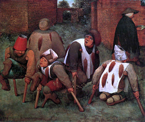  The Elder Pieter Bruegel The Cripples - Art Print