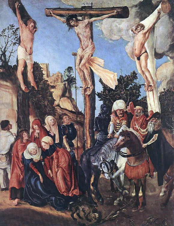  The Elder Lucas Cranach The Crucifixion - Art Print