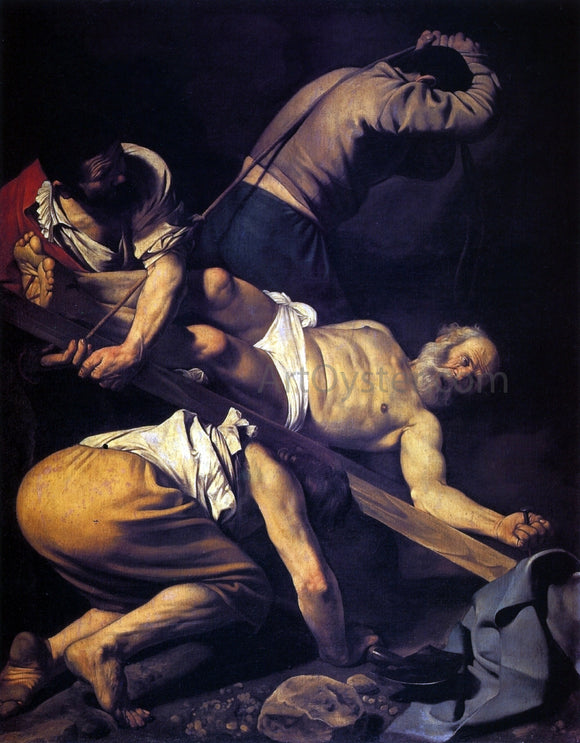  Caravaggio The Crucifixion of St Peter - Art Print