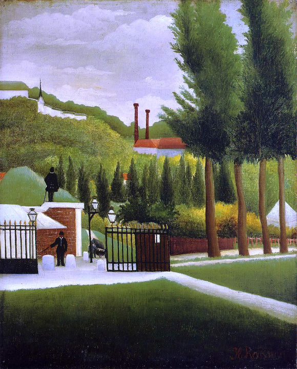  Henri Rousseau The Customs House - Art Print