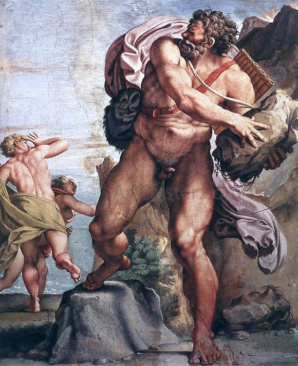  Annibale Carracci The Cyclops Polyphemus - Art Print