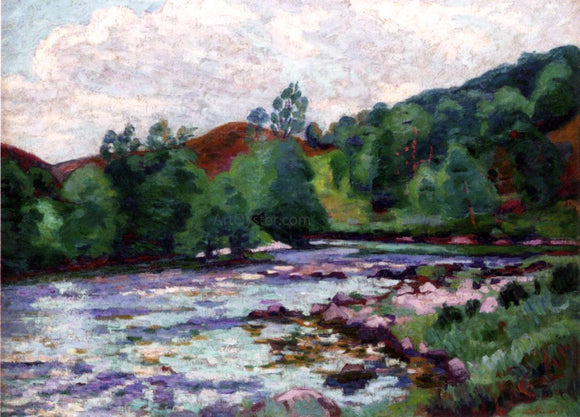  Armand Guillaumin The Dam at Ganetin - Art Print