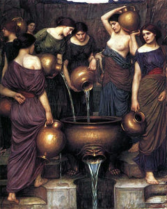  John William Waterhouse The Danaides - Art Print