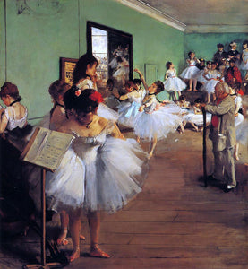  Edgar Degas A Dance Class - Art Print