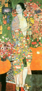  Gustav Klimt A Dancer - Art Print