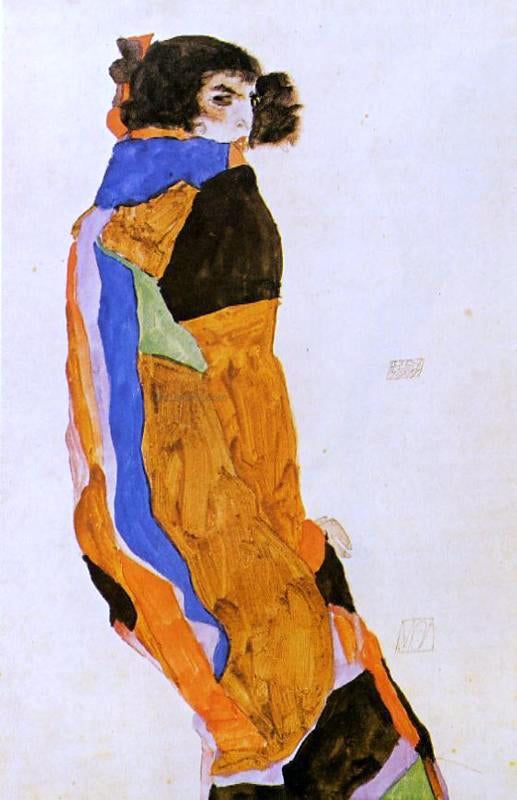  Egon Schiele The Dancer Moa - Art Print