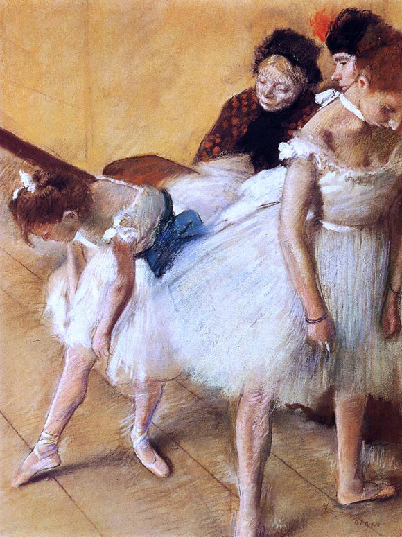  Edgar Degas The Dancing Examination - Art Print