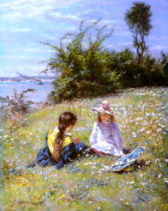  William John Hennessy The Dandelion Clock - Art Print