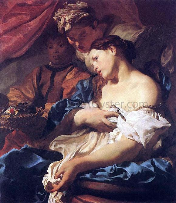  Johann Liss The Death of Cleopatra - Art Print