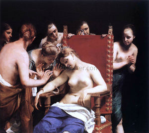 Guido Cagnacci The Death of Cleopatra - Art Print
