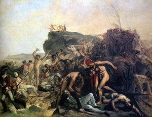  Johann Zoffany The Death Of Cook - Art Print
